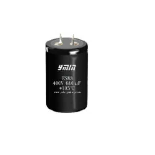 Snap in type aluminum electrolytic capacitors